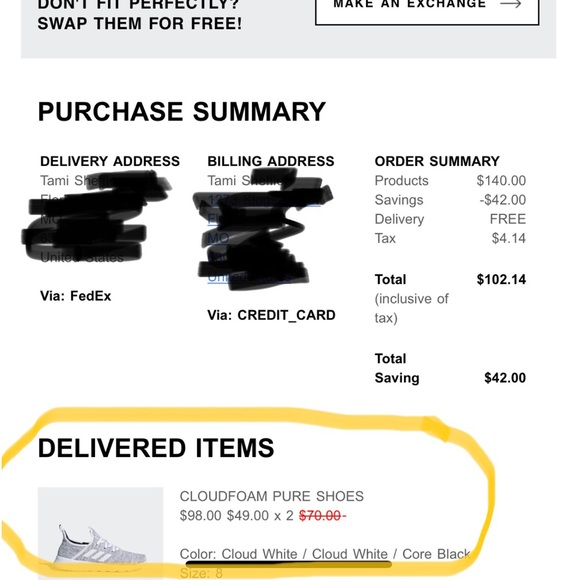 NEW Women's Adidas Cloudfoam Pure-Size 8 Running Athletic Shoes New in box - Picture 12 of 12